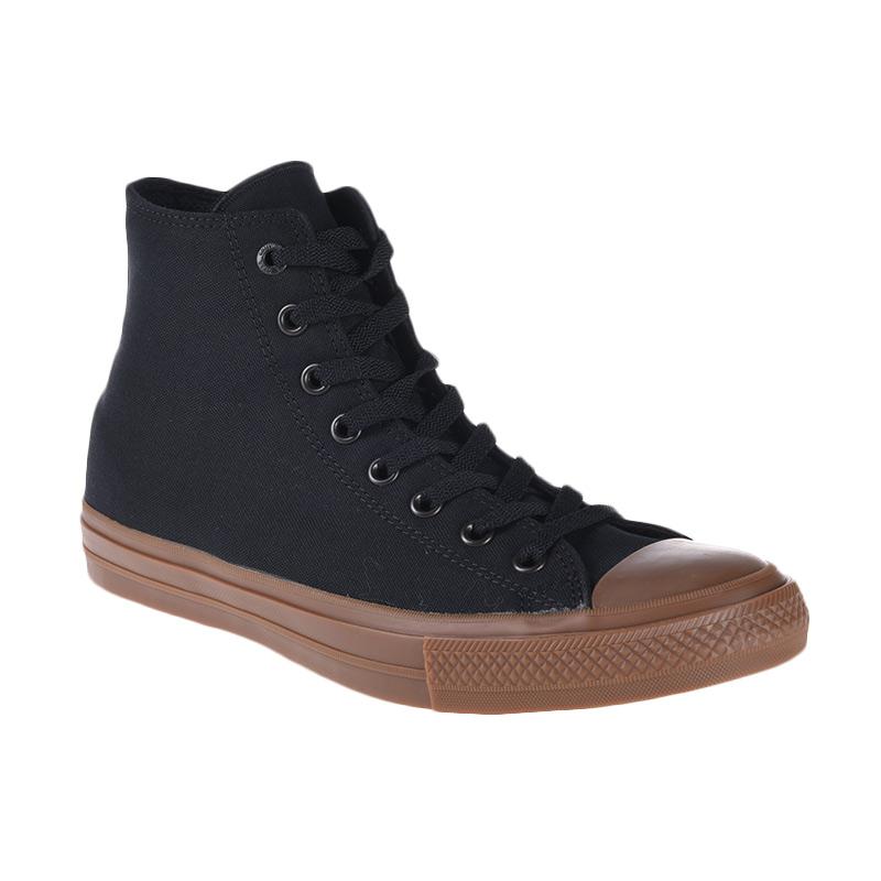 Converse Chuck Taylor All Star II Sneaker Shoes - Black Gum [155496C]