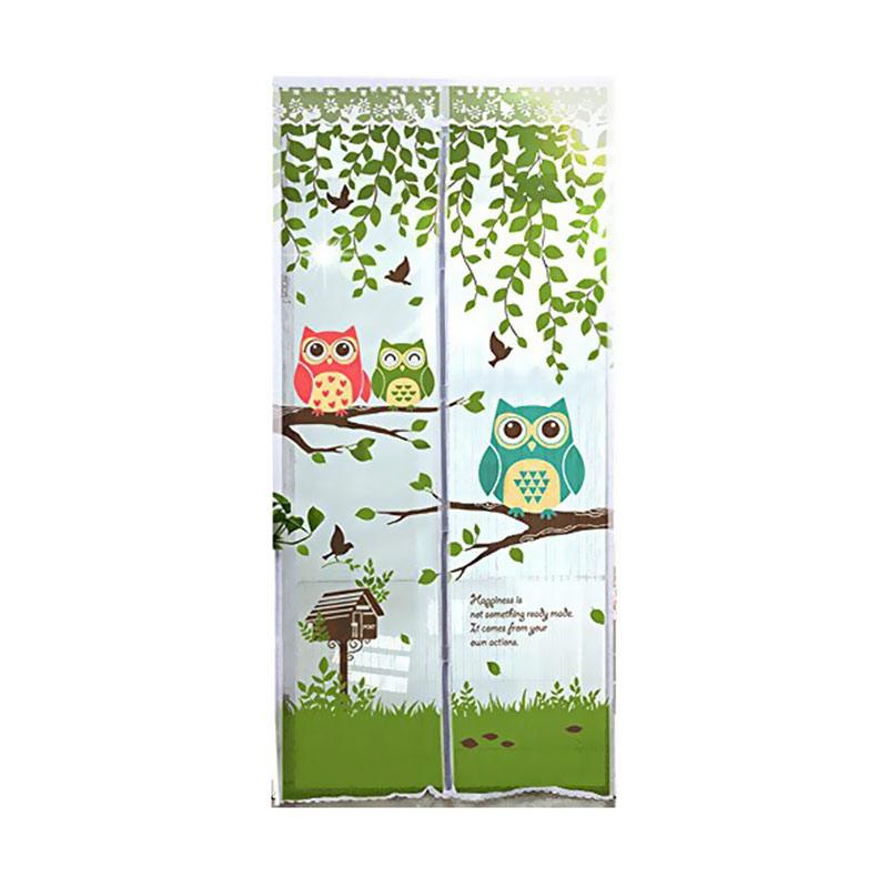 Angel Magic Mesh Tirai Magnet Anti Nyamuk Motif Owl Tirai Pintu Source Home .