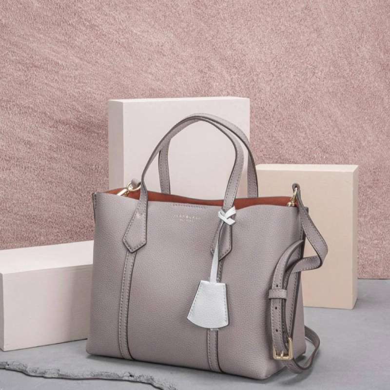 Tory burch perry pvc small triple compartment discount tote