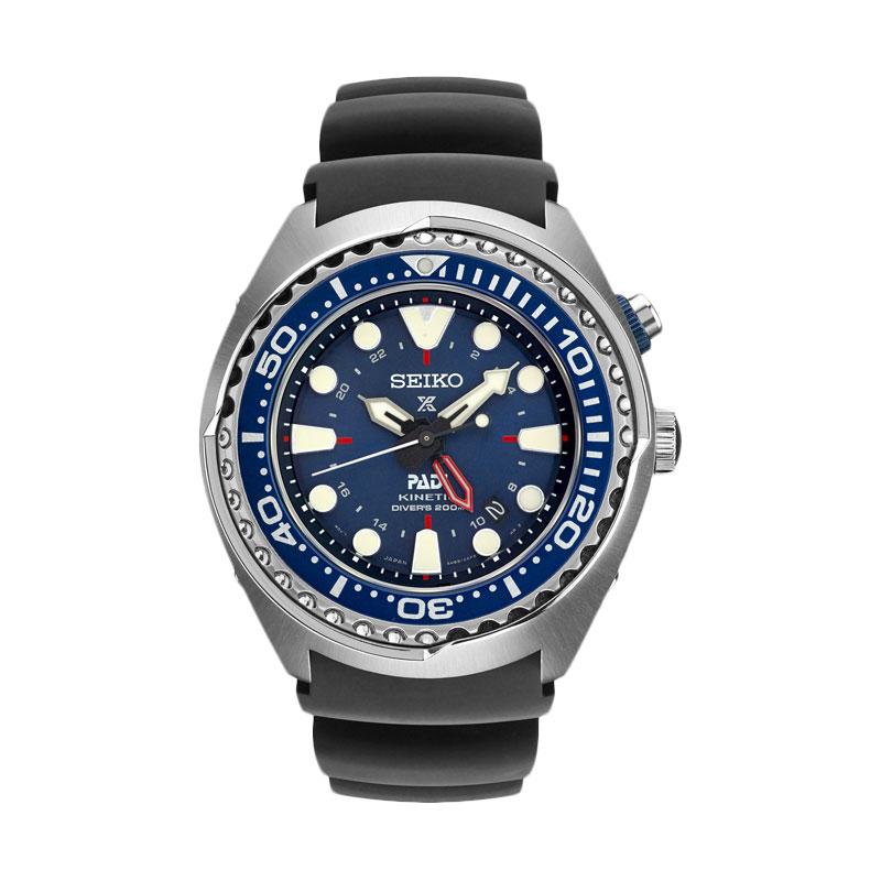 Seiko Kinetic Divers PADI SUN065P1 Jam Tangan Pria - Silver