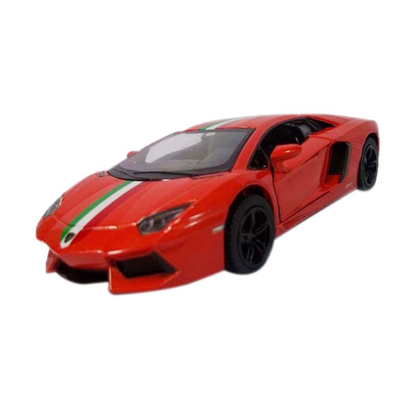 Jual Kinsmart Diecast Lamborghini Aventador Lp700 4 Diecast Orange Online Maret 2021 Blibli Qun feng rc car 1:18 lamborghini aventador radio remote control cars electric car sport racing hobby toy car grade licensed model vehicle for kids boys and girls best gift (green). kinsmart diecast lamborghini aventador lp700 4 diecast orange