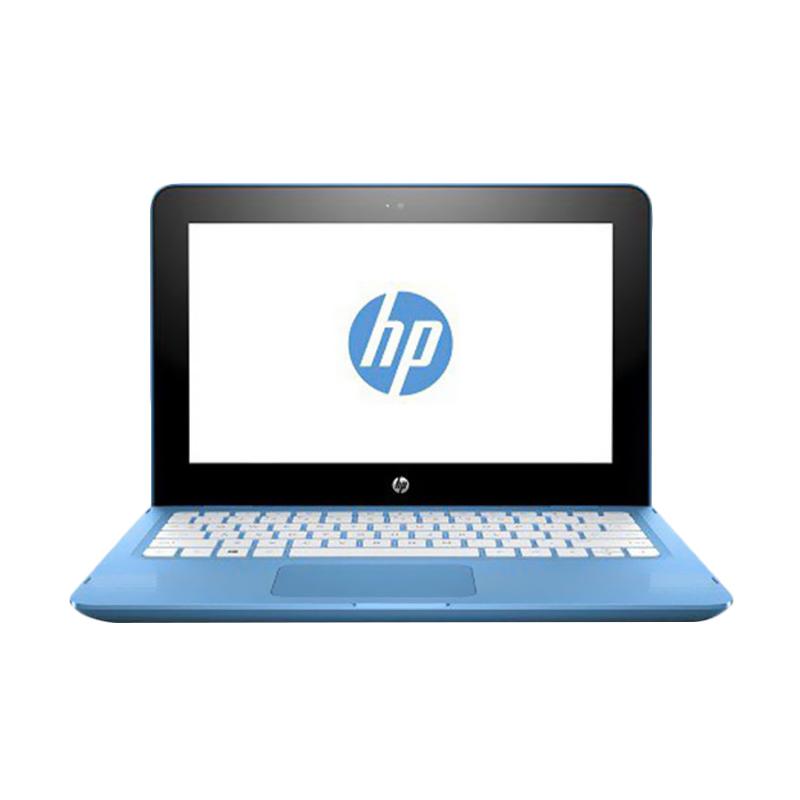 HP Pavilion X360 11-AB007TU Notebook - Biru [Celeron N3060/4 GB/500 GB/11.6 Inch/Win 10]