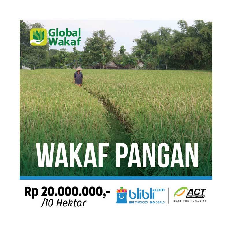 Jual Act Wakaf Pangan E Voucher Per 10 Hektar Terbaru Oktober 2021 Harga Murah Kualitas Terjamin Blibli