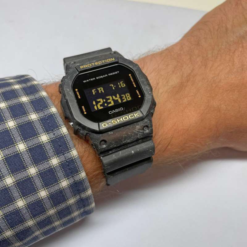 G-SHOCK DW-5600WS-1DR ブラック DW-5600WS-1JF | CASIO