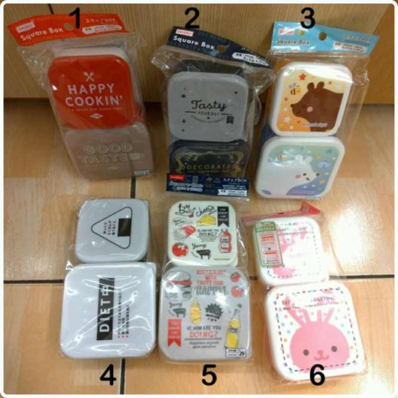 Jual Daiso Kotak Makan Bekal Set Isi 2pcs Bento Lunch Box Kode 267 Di Seller Grease Store Wijaya Kusuma Kota Jakarta Barat Blibli
