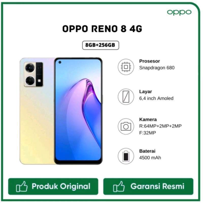 Jual OPPO Reno 4g 8/256 Emas Matahari Di Seller Hd Mobile