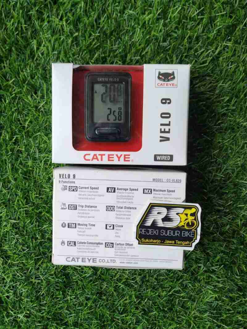 Speedometer cateye velo 9 store