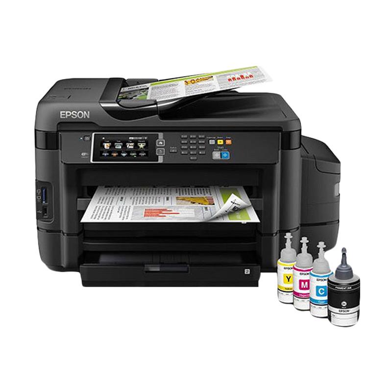 Jual Epson L1455 All In One Printer Hitam A3 Print Scan Copy Fax Murah Mei 2021 Blibli