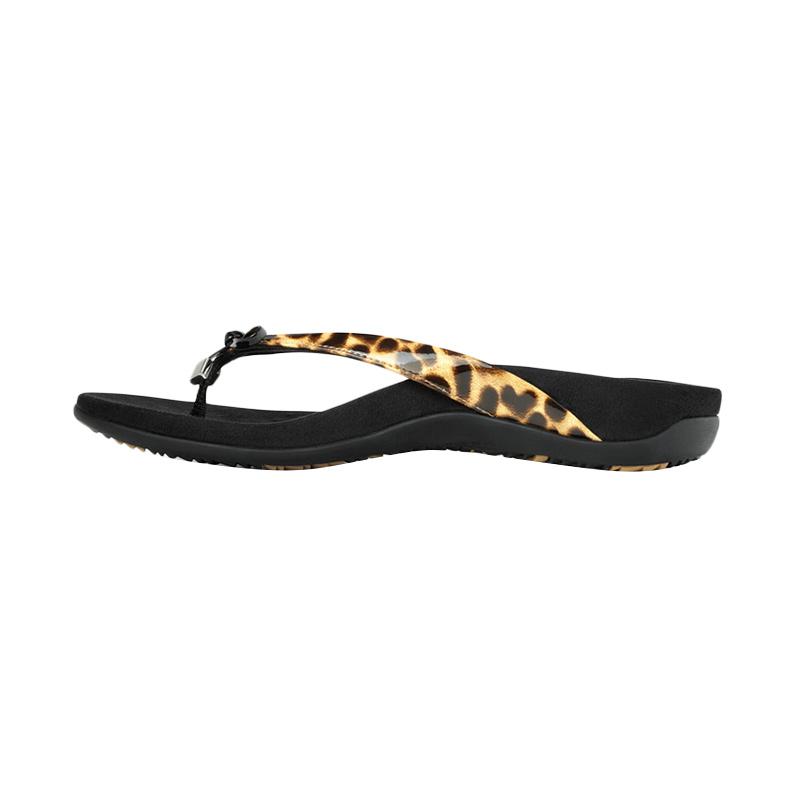 vionic leopard flip flop