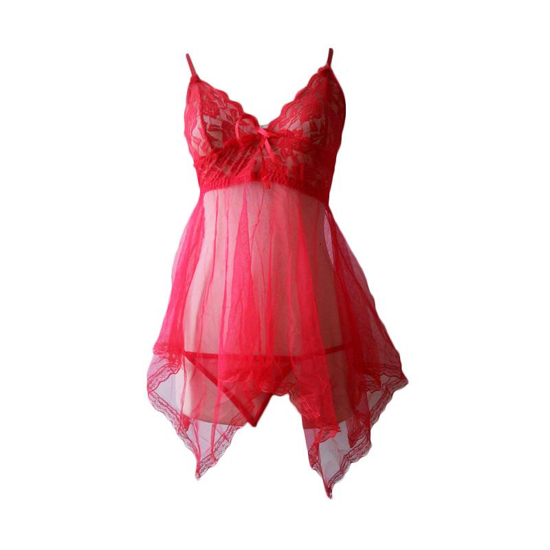 baby doll red dress
