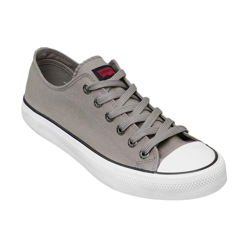 Levi's Dunk Pitch Low Cut 77127-4028 Sneaker Sepatu Pria - Grey