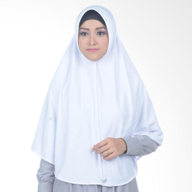 Atteena Hijab Aulia Basic Stela Jilbab Instant - Putih