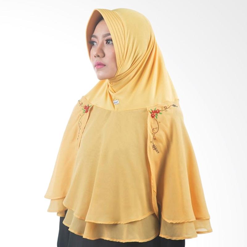 Atteena Hijab Alifa Rafiqah Medium Jilbab Instant - Emas