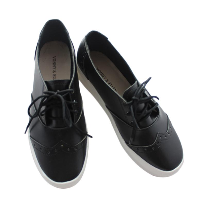 Vonny & Ellen VL 1308 Vintage Tail Sepatu Wanita - Black