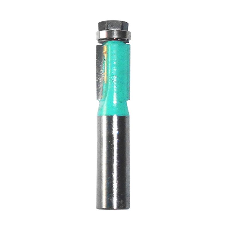 harga Wipro Straight Bit 2 Flute Mata Profil - Hijau Muda [1/4 x