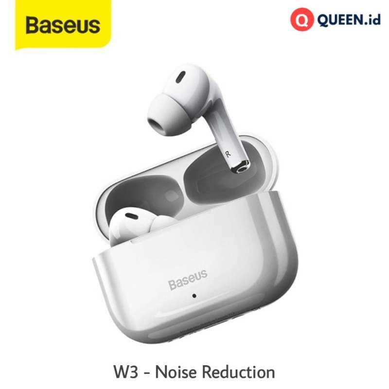 Jual Baseus W3 True Wireless Earbuds Headset Bluetooth Noise 