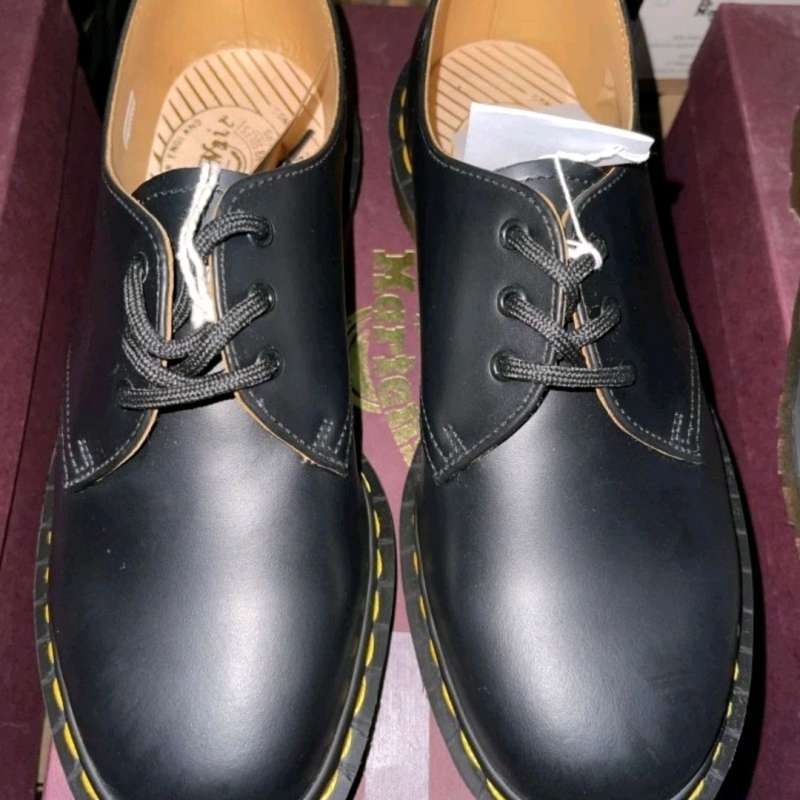 Jual Sale!!! Sepatu Docmart Dr Martens 1461 Mie Vintage Black Made