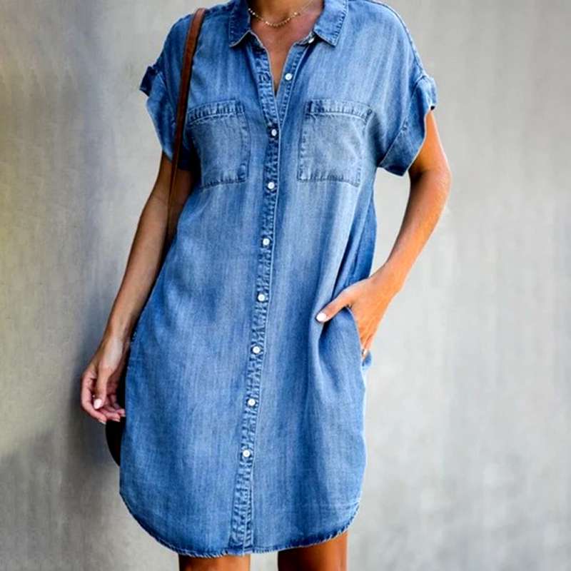 Promo Bluelans Women Short Sleeve 