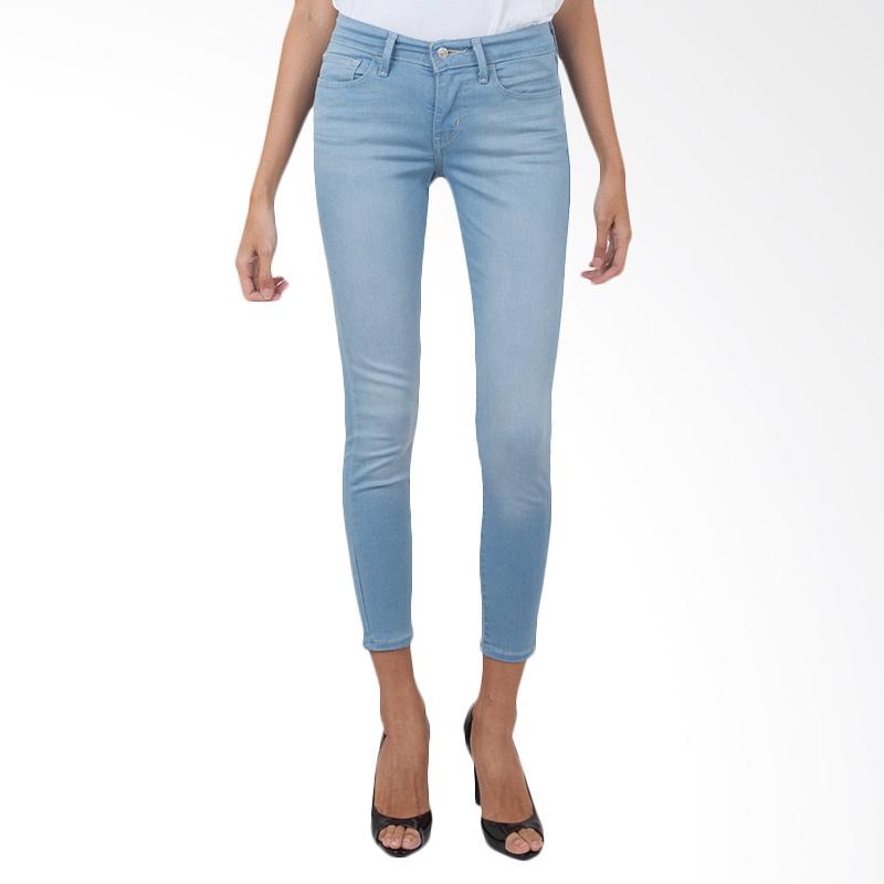 Levi's 22853-0011 710 Super Skinny Jeans Long Pants - Mirror Pond