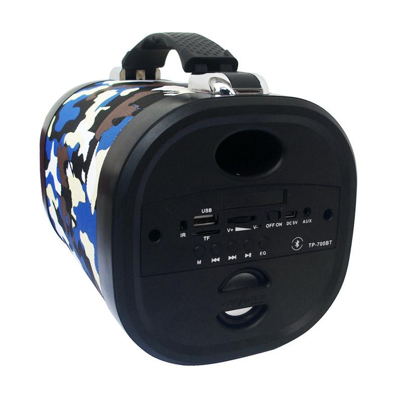 Jual Advance Tentara TP-700BT Portable Bluetooth Speaker - Biru di Seller  Distributor Accessories - Kota Surakarta (Solo), Jawa Tengah | Blibli