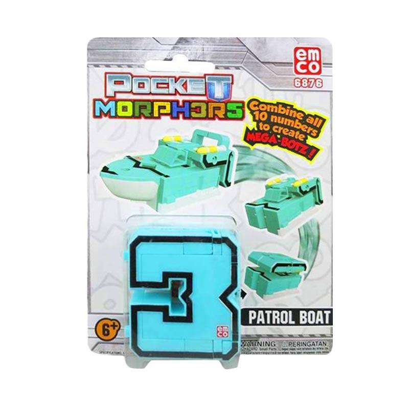 Jual Emco Pocket Morphers Patrol Boat Number 3 6876 Original Item Combine Di Seller Toyville Official Store Kota Jakarta Barat Dki Jakarta Blibli