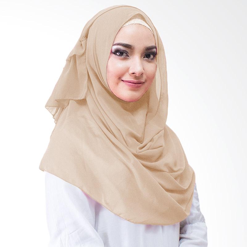 Milyarda Hijab Aime Kerudung Instan - Coklat Susu