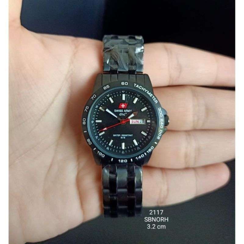 Jual Swiss Army Analog Jam Tangan Couple Pasangan Sa2117m Sa2117l