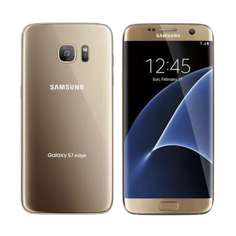 Samsung Galaxy S7 Edge Smartphone - Gold Platinum [32GB/ 4GB]
