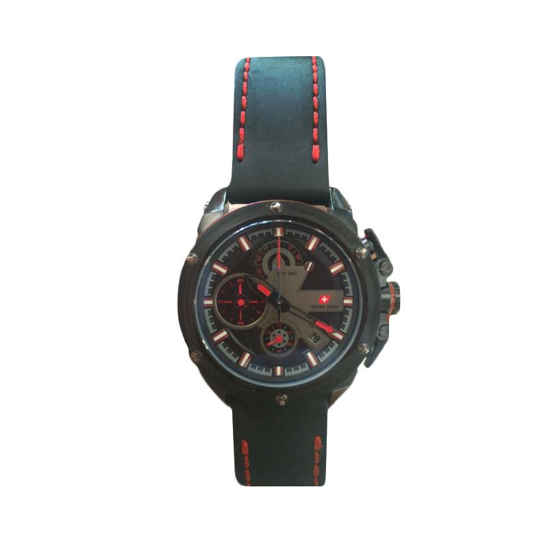 Swiss Army Chronograph Jam Tangan Pria HC8782 - Hitam