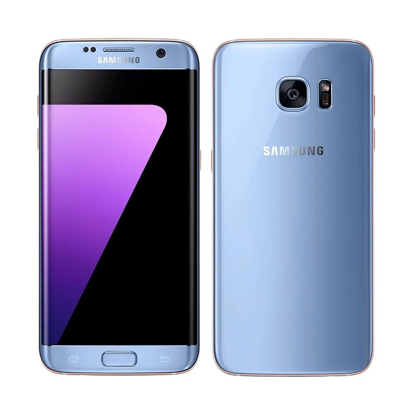 Jual Samsung Galaxy S7 Edge Sm G935 Smartphone Blue Coral 32gb 4gb Murah Maret 2020 Blibli Com