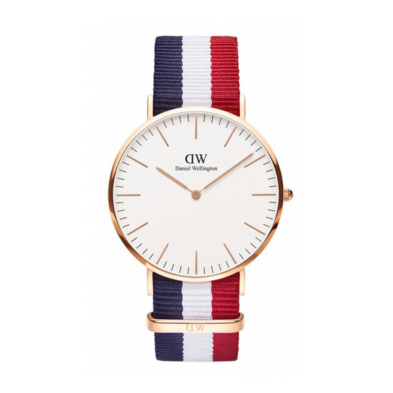 Daniel Wellington Classic Cambridge Jam Tangan Pria - Rose Gold