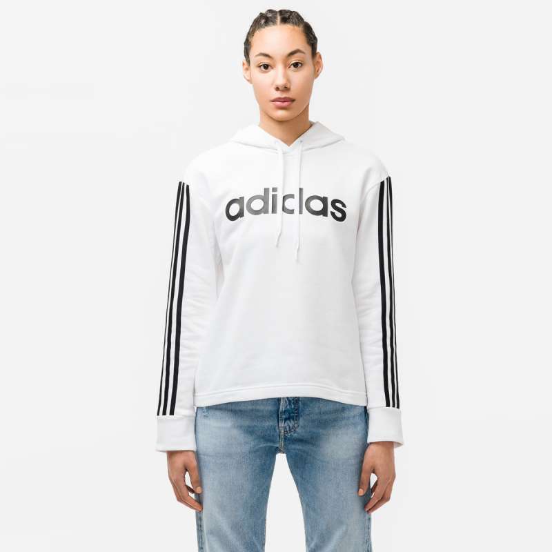 Jual Adidas 3S Linear Women s Hoodie FL4890 Jaket Olahraga Lari