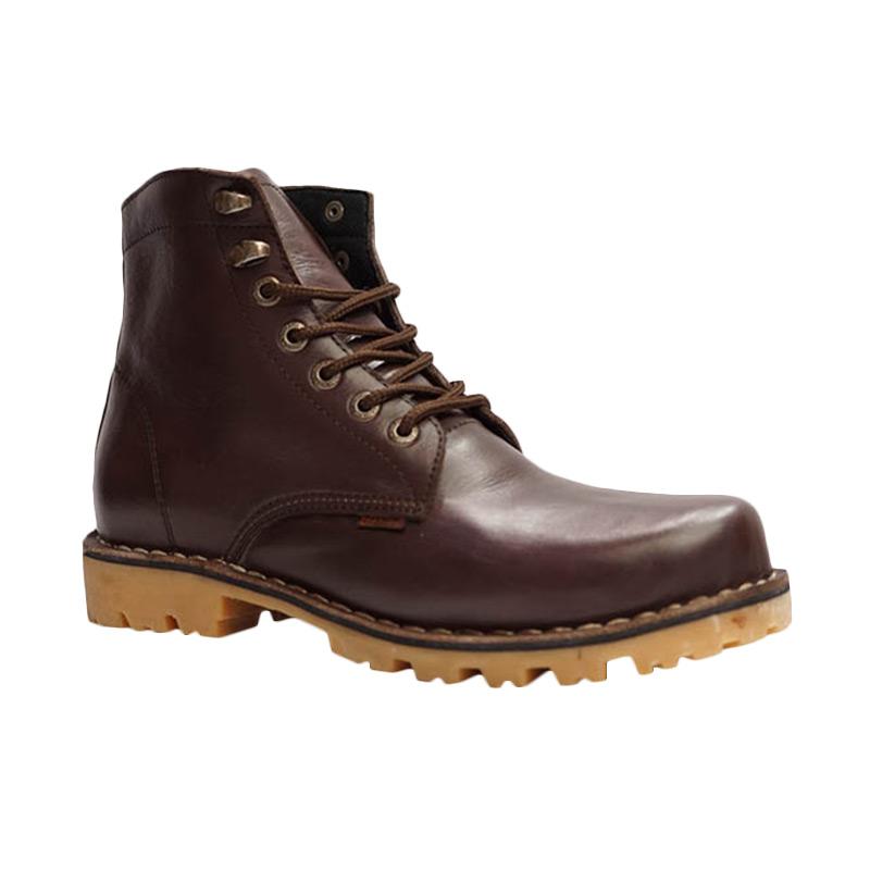 Dr.Faris Footwear 4032 SWC Leather Boots - Brown