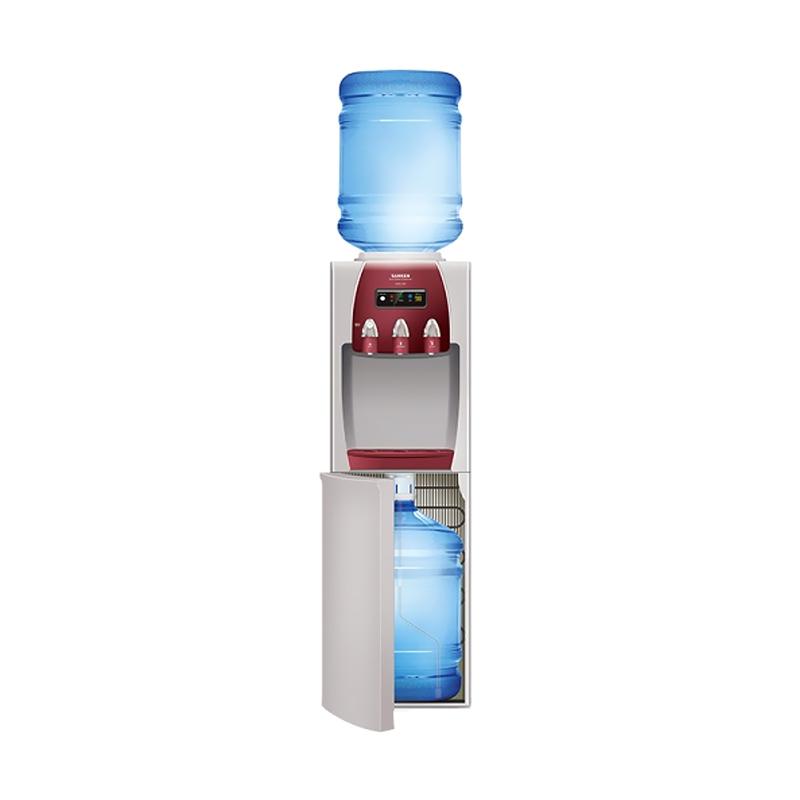 Sanken HWD-Z89 Dispenser Air - Cream Merah [Dua Galon / Atas Bawah]