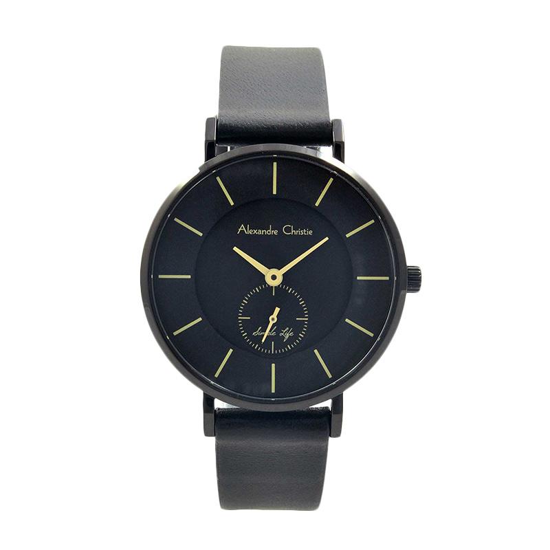 Alexandre Christie 8484 Jam Tangan Pria - Full Black