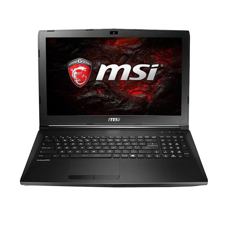 MSi GL62M 7RDX-1018 Notebook - Hitam [i7-7700HQ/4GB Ram/128GB SSD+1TB HDD/VGA 4GB/15.6" FHD]