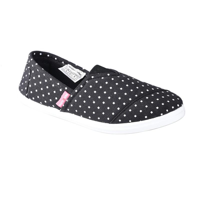 North Star Neira Canvas Casual Ladies Shoes - Black [5896199]