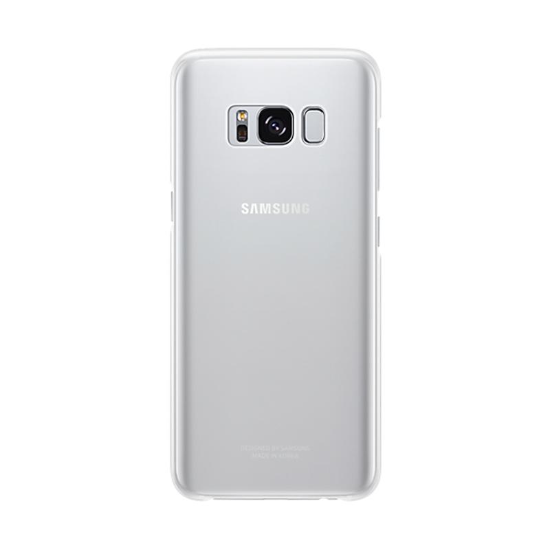 Jual Samsung Clear Cover Casing For Galaxy S8 Plus Silver Murah Agustus 2020 Blibli Com