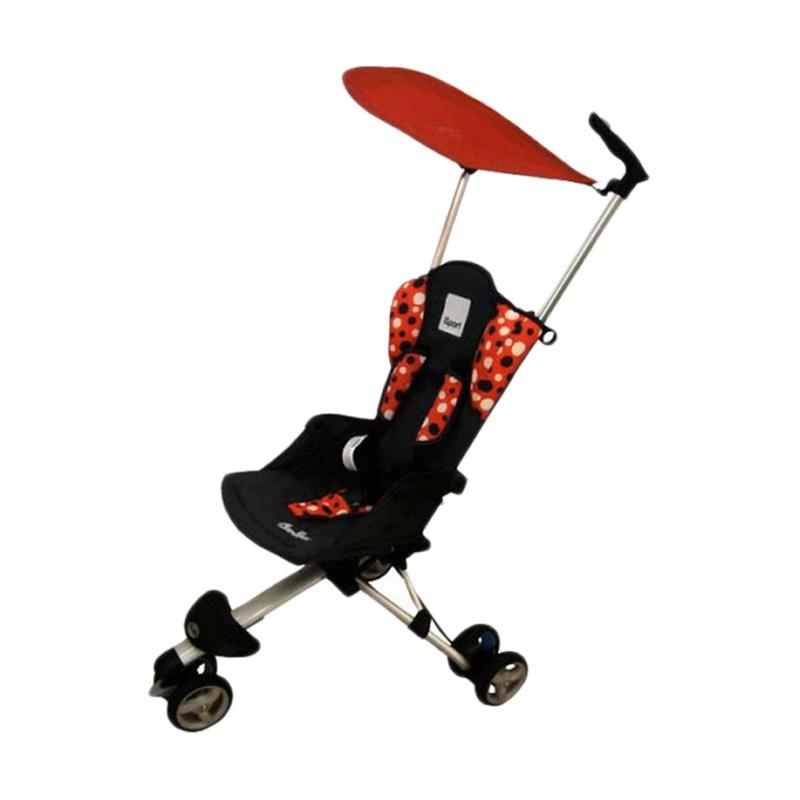 Jual Cocolatte Isport Stroller Traveling Orange Polka Di Seller