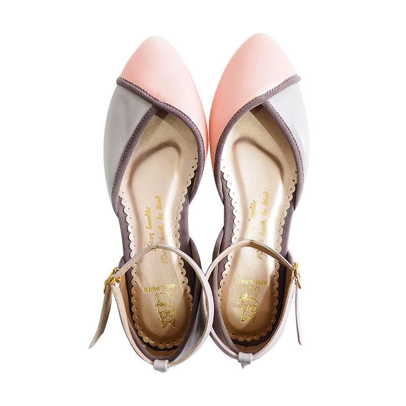 Polla Polly Alexa Ballerina Flat Shoes Wanita - Pink