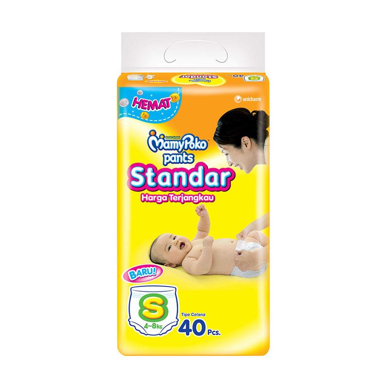 MamyPoko Pants Standar Popok Bayi Celana [Size S/40 pcs]