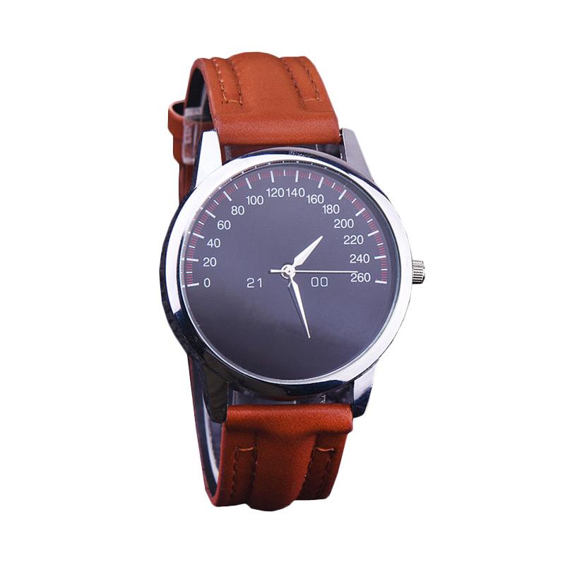 Ormano Speedmeter Casual Watch Jam Tangan Unisex - Coklat