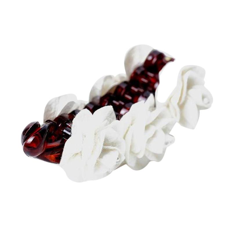 Jual Cocooncraft Jepit Pisang 6 Bunga Jepit Rambut - Putih Terbaru - Harga Promo Juli 2019 | Blibli.com