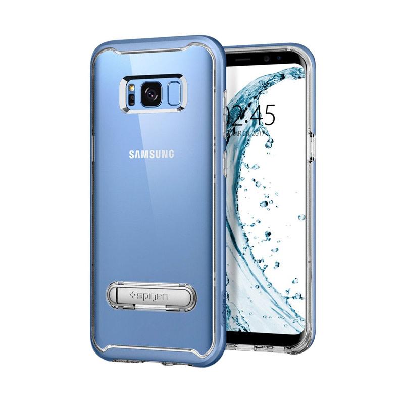 Jual Spigen Crystal Hybrid Casing For Samsung Galaxy S8 Plus Blue Coral Online Harga Kualitas Terjamin Blibli Com