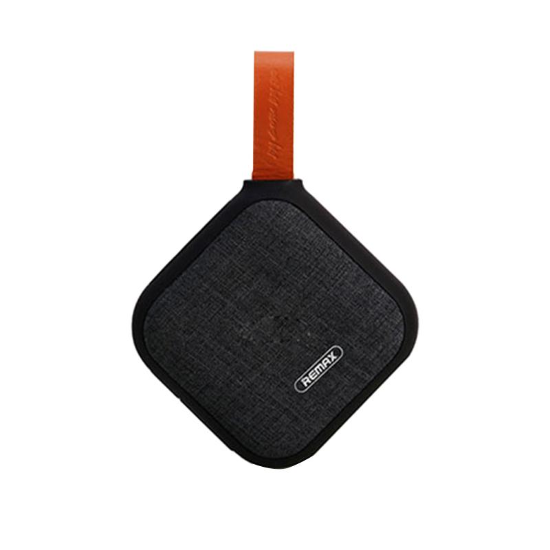 REMAX RB-M15 Portable Bluetooth Speaker with Bluetooth 4.1 and Premium Fabric Finish, Compact Size of 80x80x36mm, Ideal for Music Lovers on the Go