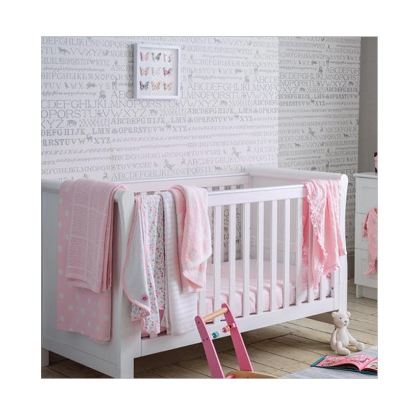 pink cot bed