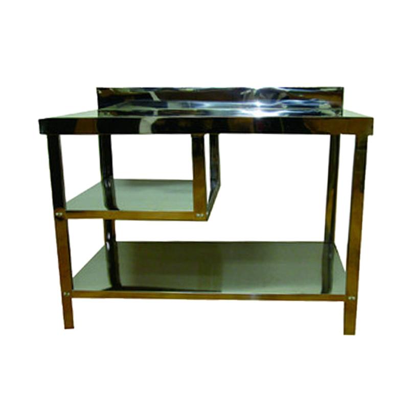 Jual Metalco Stainless Steel Meja Kompor Dapur 3 Rak Serbaguna Mt1 3 Rak Murah Agustus 2020 Blibli Com