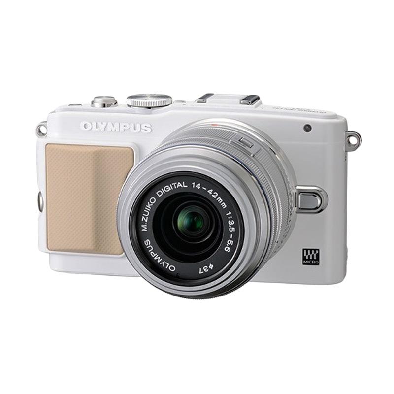 Olympus E-PL5 kit 14-42mm f/3.5-5.6 II R Kamera Mirrorless - White