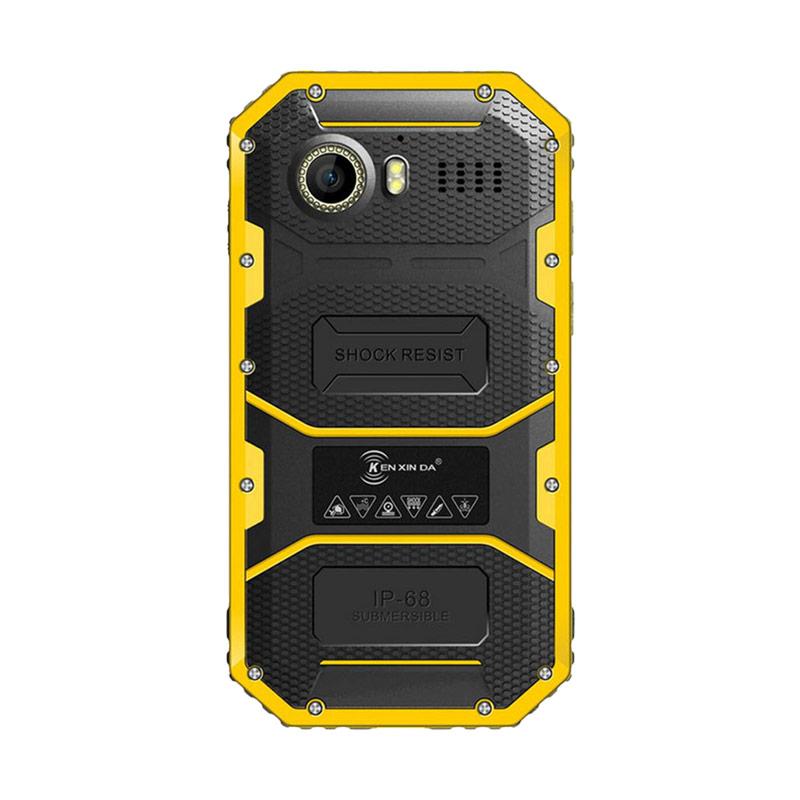 Kenxinda Ken Mobile W6 Pro Smartphone - Kuning [16GB/2GB/Tahan Air IP68]