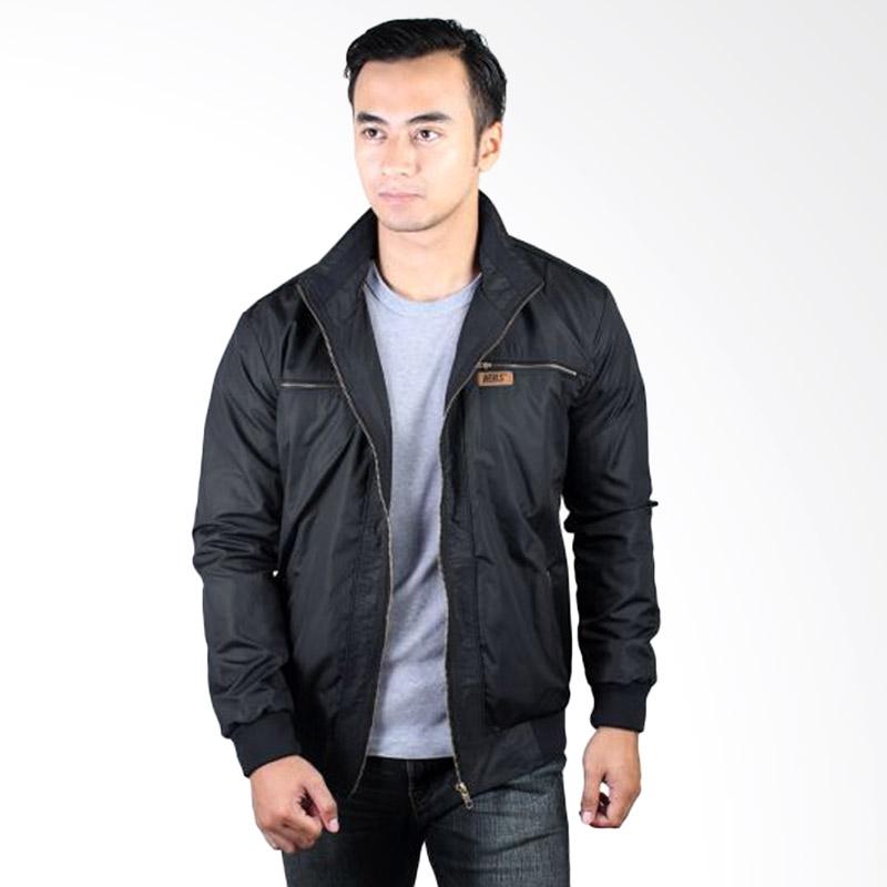 Neils Aventador Pilot Parka Parasut Jacket Pria - Black